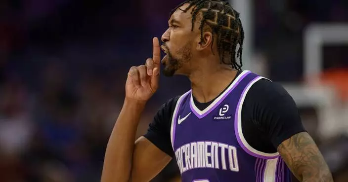 Malik Monk’s late scoring flurry helps the Kings hold off Nets 126-122