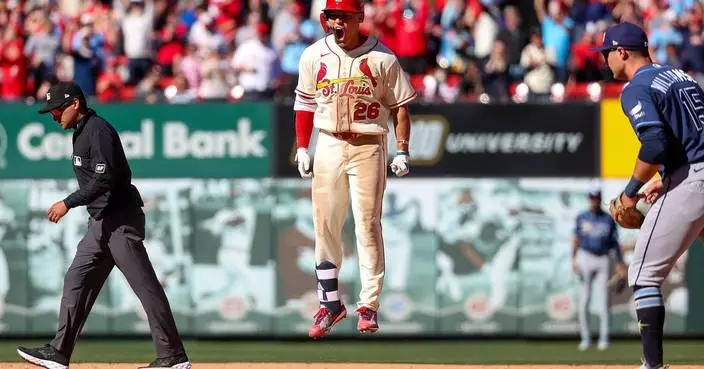 Cardinals rookie JJ Wetherholt hits walk-off single to beat Rays 6-5 in 10th inning