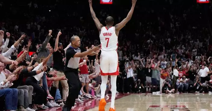 Kevin Durant passes Michael Jordan for No 5 on NBA scoring list in Rockets' win