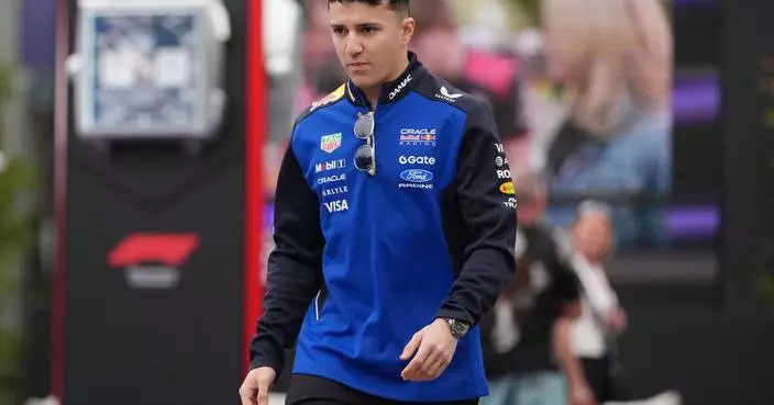 Ahead of F1's 1st race, Red Bull welcomes 21-year-old Hadjar to the hot seat with Verstappen