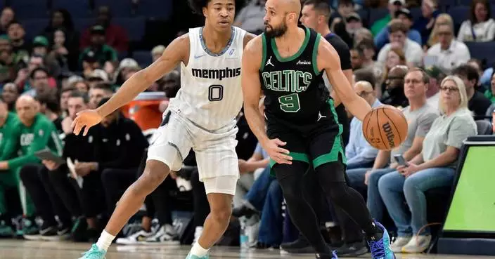 Jaylen Brown has 30 points as Celtics rally to defeat Grizzlies 117-112