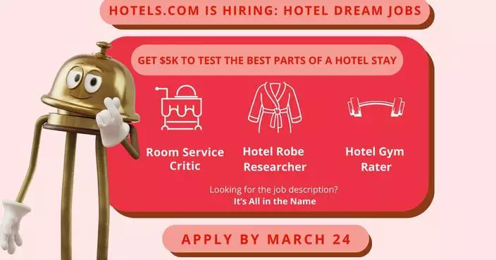 Hotels.com Launches Search for a Room Service Critic, Robe Researcher and Hotel Gym Rater