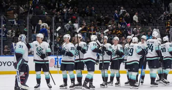 Kraken beat the Panthers 6-2 to move into the 2nd wild-card spot in the West