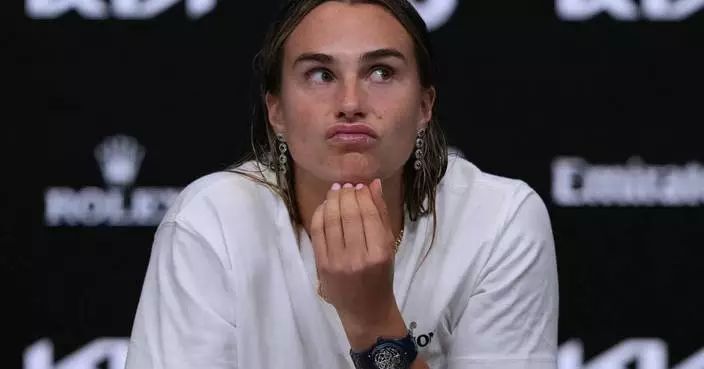 Top-ranked tennis player Aryna Sabalenka announces engagement to Georgios Frangulis