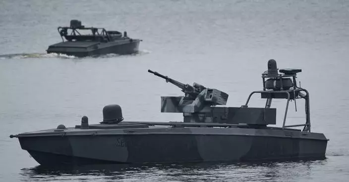 Russia blames Ukrainian sea drones for attacking tanker that sank in the Mediterranean