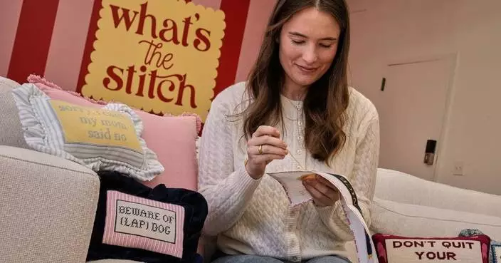 From blacksmithing to needlepoint, young people are embracing ‘grandma hobbies’