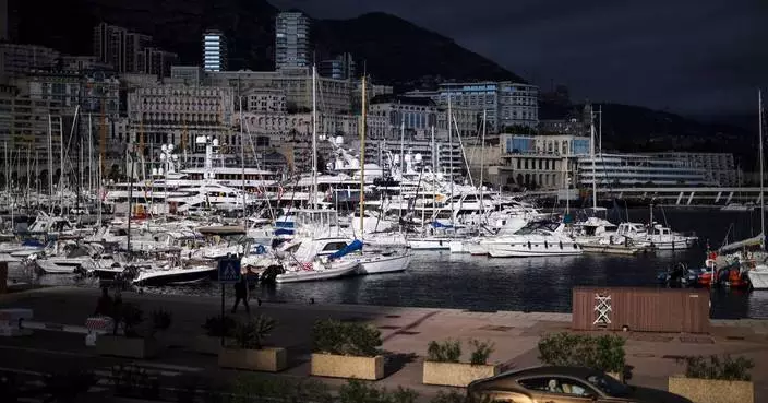 Pope Leo XIV makes a rare 1-day visit to glitzy Monaco