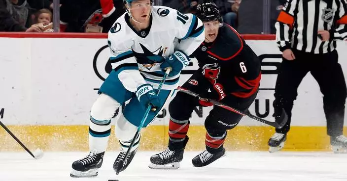 The Sharks sign forward Ty Dellandrea to a 2-year contract extension
