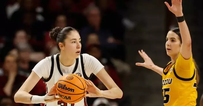 South Carolina's Johnson seeking fifth straight trip to Final Four as she starts NCAA Tournament