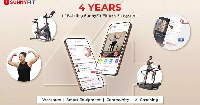 SunnyFit Celebrates 4-Year Anniversary with “Year 4 Everyone” Challenge and Community Giveaway Event