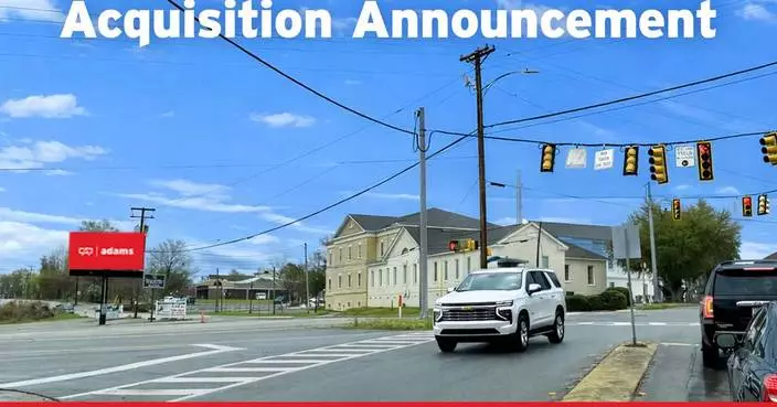 Adams Outdoor Advertising Acquires Digital Billboards in Barnwell and Bamberg, South Carolina