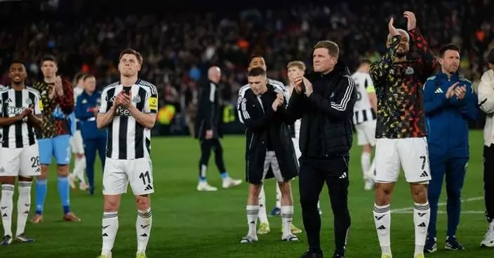 Newcastle says manager Eddie Howe's job is safe 'at the moment'