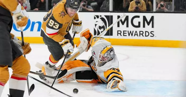 Dorofeyev scores twice, Golden Knights snap 3-game slide with 6-2 win over Penguins