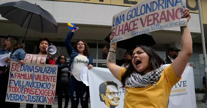 Mexico arrests suspect wanted in the 2023 killing of Ecuadorian candidate and sends him to Colombia