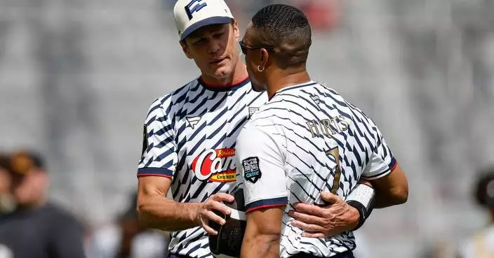 Tom Brady can still sling it but Team USA dominates flag football