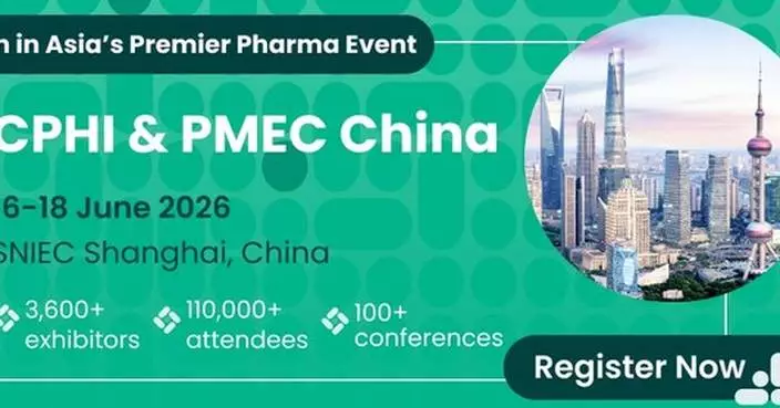 The largest pharma show in Asia makes its return to Shanghai this June 2026