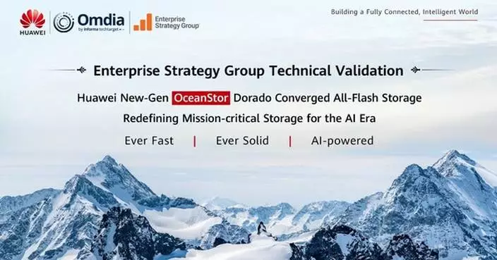 Huawei New-Gen OceanStor Dorado Converged All-Flash Storage Passes Enterprise Strategy Group Technical Validation