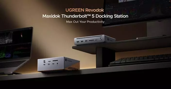UGREEN Powers Next-Generation Workflows with the Launch of Two New Thunderbolt™ 5 Docking Stations