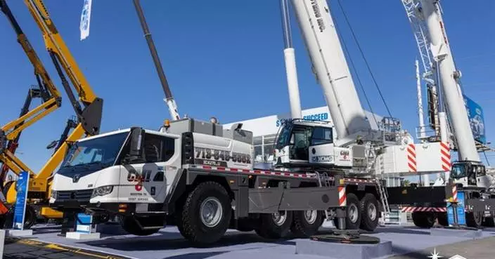 XCMG Crane Debuts Three U.S.- Tailored Cranes at CONEXPO 2026