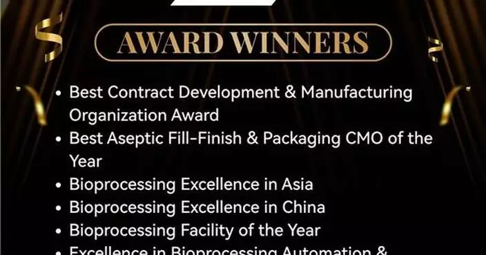 WuXi Biologics Wins Multiple Asia-Pacific Biopharma Excellence Awards for Leadership in Bioprocessing, Manufacturing Excellence, and Digital Innovation