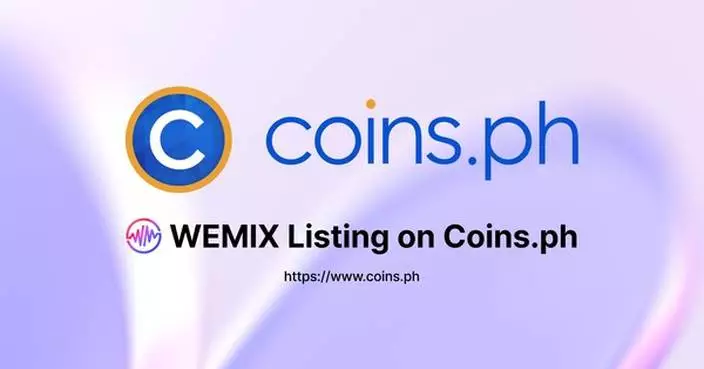 WEMIX Celebrates Listing on Coins.ph, Philippine's Largest Crypto Exchange