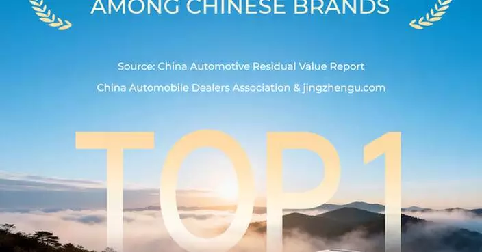 GAC Retains Top Spot for 3-Year Value Retention Among Chinese Brands -- Defining Chinese Quality Through Proven Reliability