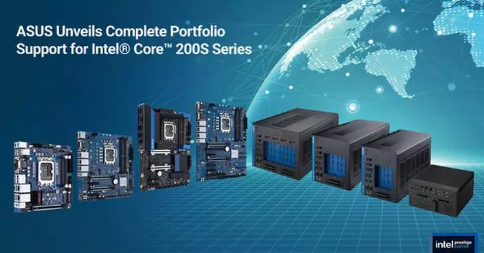 ASUS Unveils Complete Portfolio Support for Intel® Core™ 200S Series