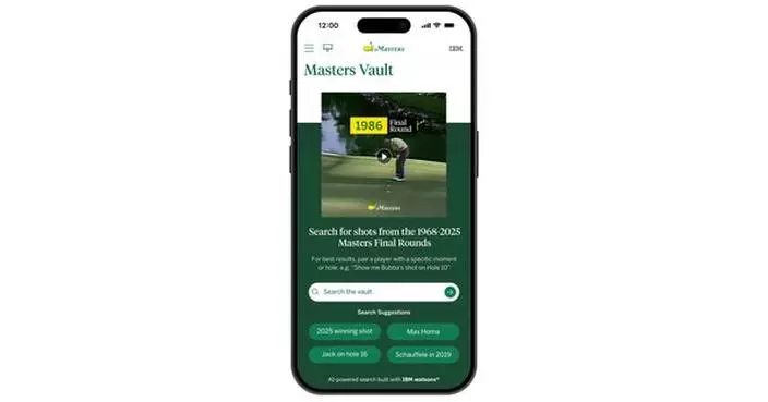 IBM Debuts New AI Enabled Digital Experiences for the 90th Masters Tournament