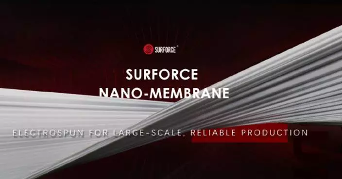 Surforce Technology Group Achieves Major Breakthrough in Functional Nanofiber Nonwoven Materials