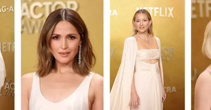 Jessie Buckley, Rose Byrne, Kate Hudson and Michelle Williams Wear Desert Diamonds on The Red Carpet at The 32nd Actors Awards