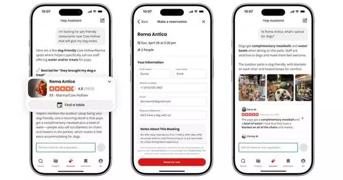 Yelp Launches the New Yelp Assistant, Transforming Local Discovery from Search to Answers and Actions