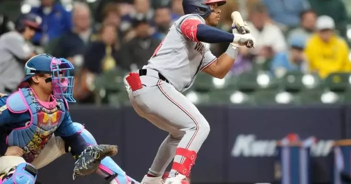 Vivas and Millas drive in runs as Nationals succeed on 3 bunts in 4-run 9th to beat Brewers 7-3