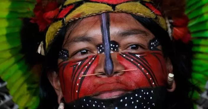 Photos of Brazilian Indigenous people as they unite to demand land rights