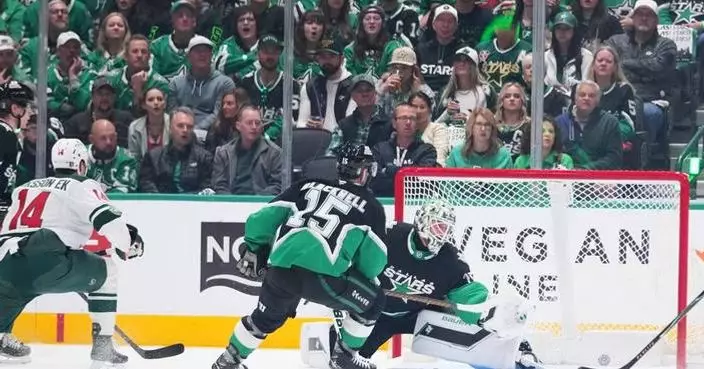 Boldy has 2 goals and an assist as Wild overwhelm Stars 6-1 to open series