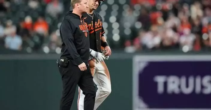 Orioles 1B Ryan Mountcastle out with broken bone in left foot