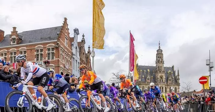 Monumental Pogačar wins Tour of Flanders for record-equaling third time with another solo attack