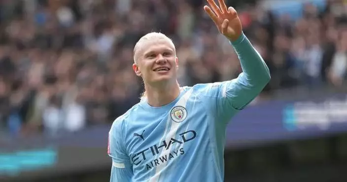 Haaland hat trick propels Man City to record-setting thrashing of Liverpool in FA Cup quarterfinals