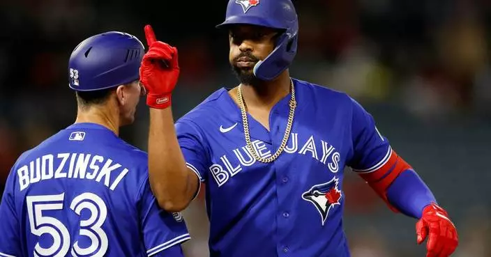 Sosa has tiebreaking 2-run double, Varland snuffs out Angels rally as Blue Jays hold on for 4-2 win