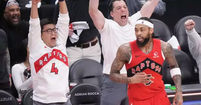 Raptors’ Brandon Ingram leaves playoff game vs. Cavaliers with right heel inflammation