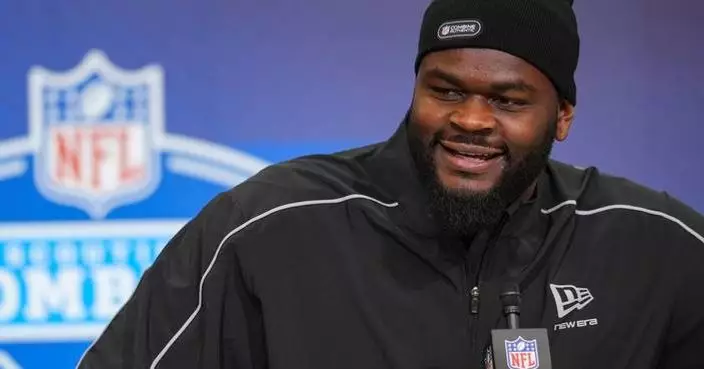 Potential first-round draft pick Caleb Banks is at his best with both feet on the ground