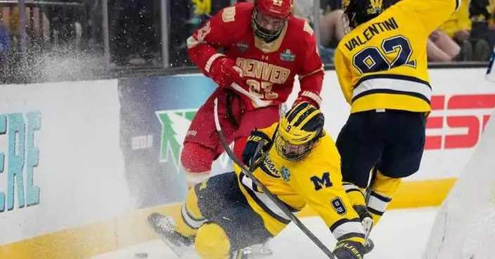The Sharks sign Hobey Baker Award finalist Eric Pohlkamp to a 2-year deal
