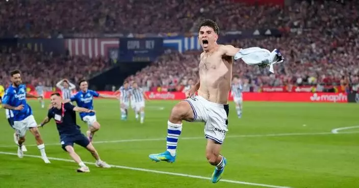 Real Sociedad beats Atletico Madrid in penalty shootout to win Copa del Rey title