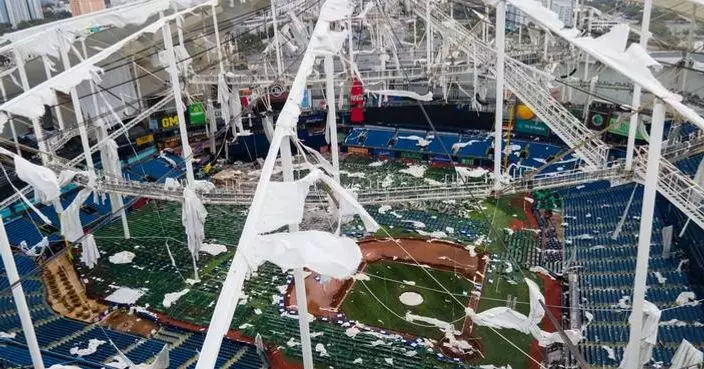 Rays are eager to return to Tropicana Field for the first game since hurricane damaged the roof