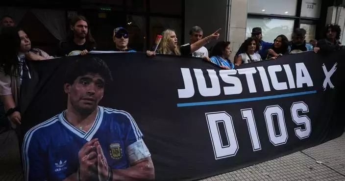 Maradona’s daughter assails doctor in negligence trial over soccer great’s death