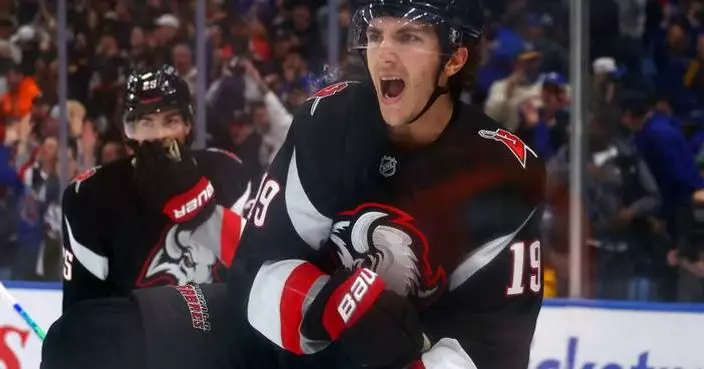 Colten Ellis stops 37 shots for first NHL career shutout in Sabres 5-0 win over Blue Jackets