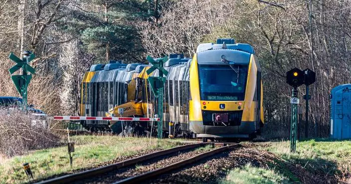 2 trains collide in Denmark, prompting a massive emergency response north of Copenhagen