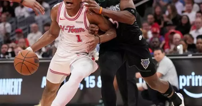 Timberwolves snap Rockets’ 8-game winning streak with a 136-132 victory