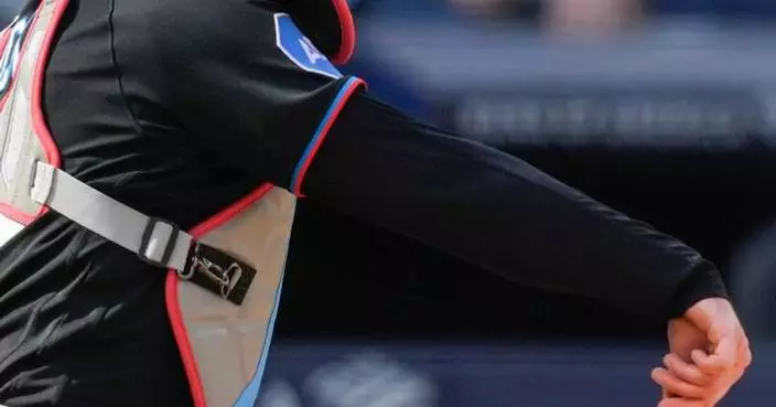 Marlins catcher Liam Hicks is struggling to throw out would-be base stealers