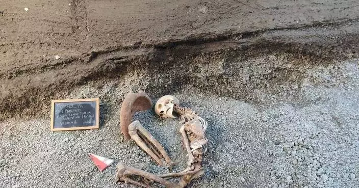 Archaeologists at Pompeii use AI to reconstruct the face of a man killed in the volcano’s eruption