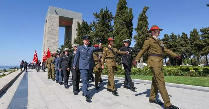 Australia and New Zealand gather in Turkey to commemorate WWI battle